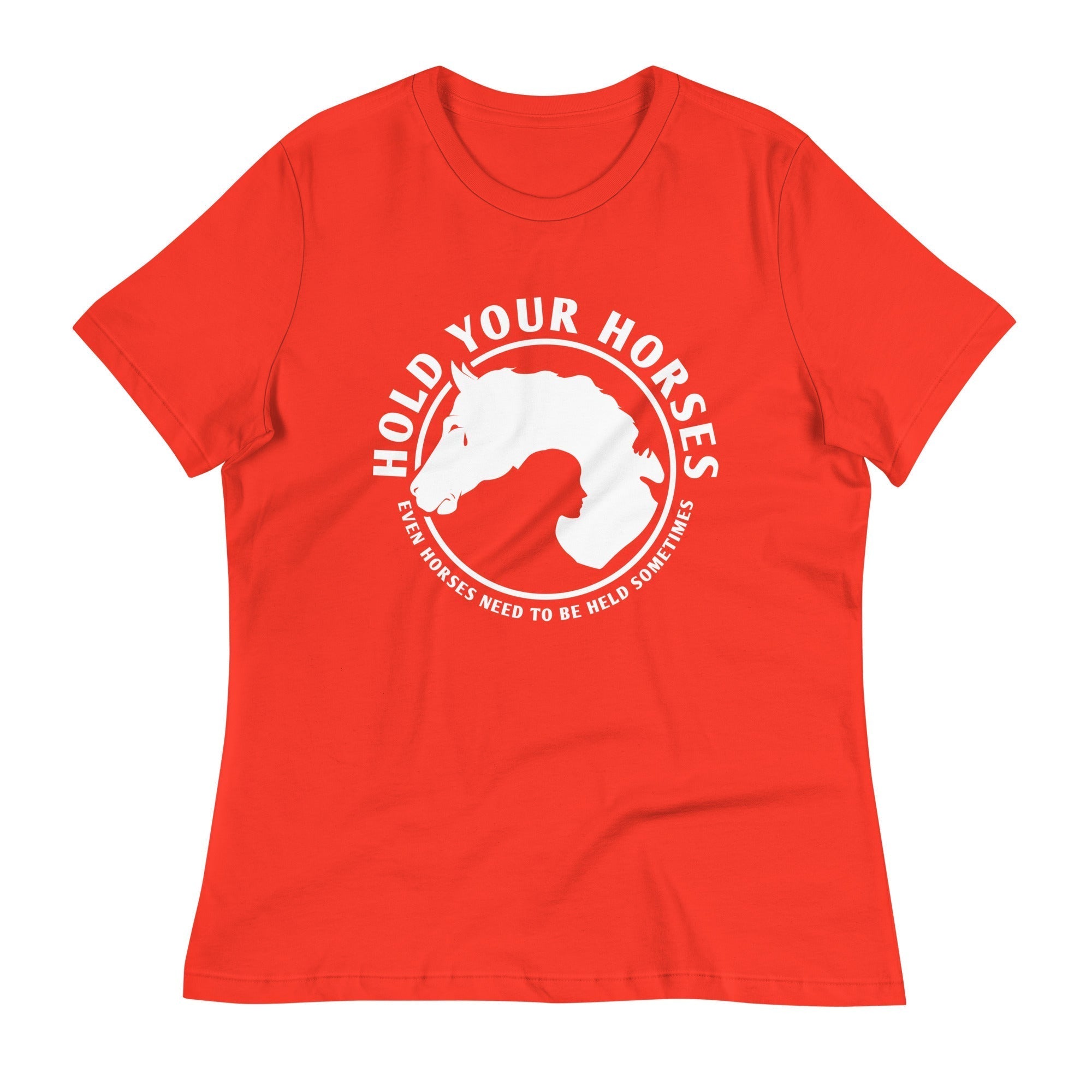 Hold Your Horses Women's Signature Tee Hoodie, Sweatshirt | CoreVibeTees.com (Image 1)