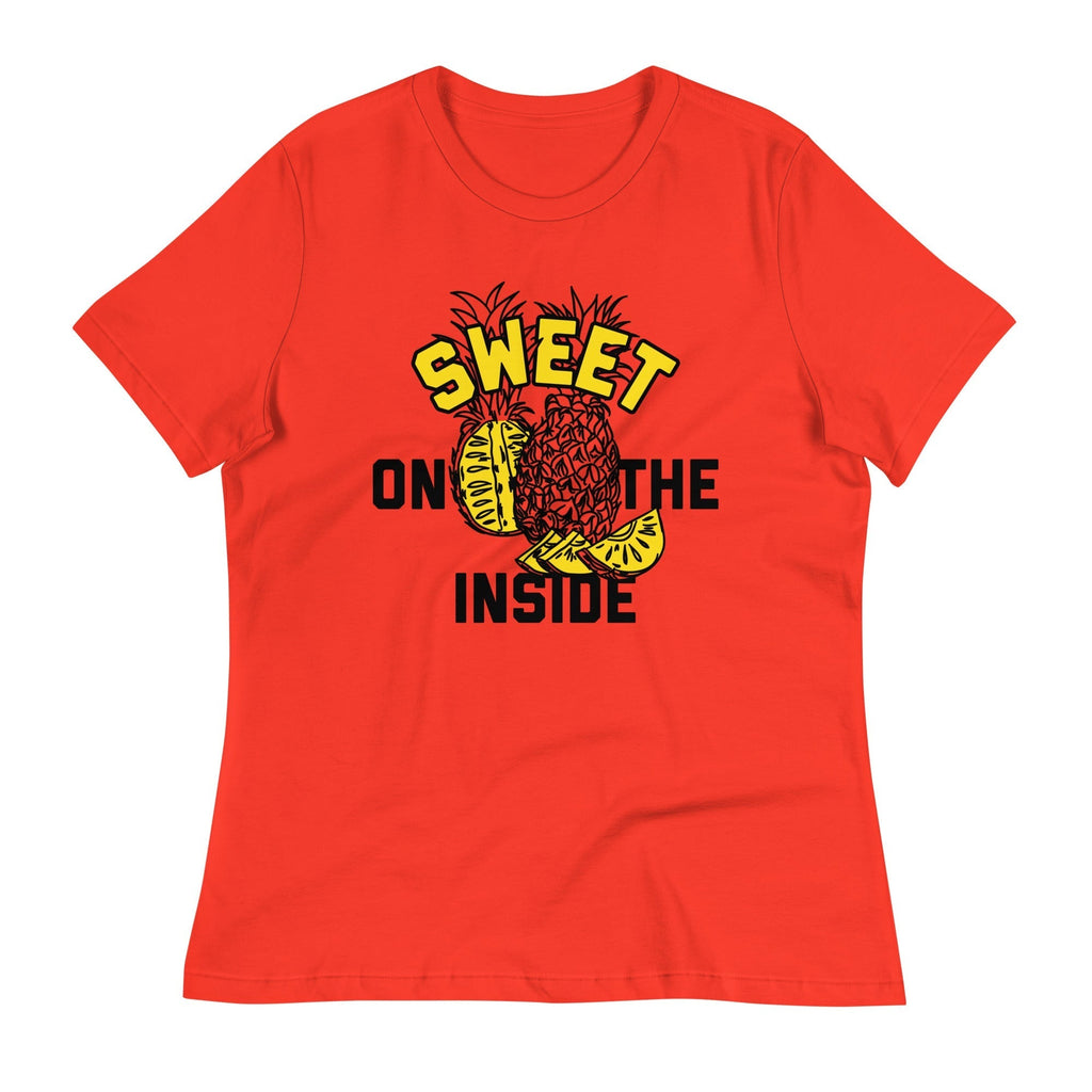 Sweet On The Inside Women's Signature Tee Hoodie, Sweatshirt | CoreVibeTees.com (Image 2)