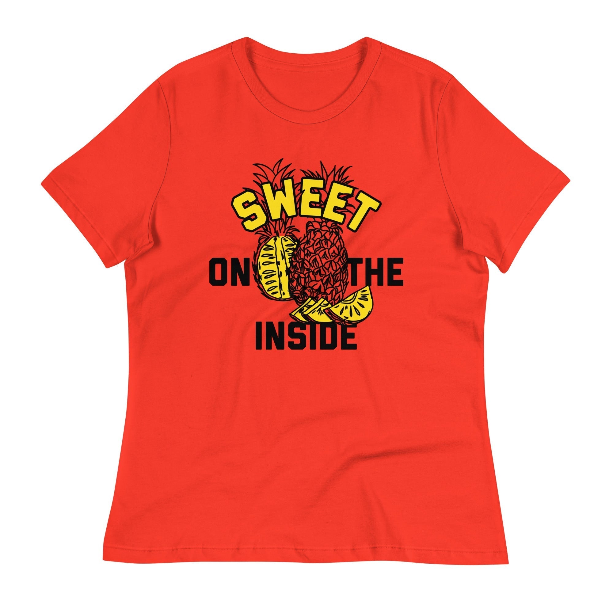 Sweet On The Inside Women's Signature Tee Hoodie, Sweatshirt | CoreVibeTees.com (Image 2)