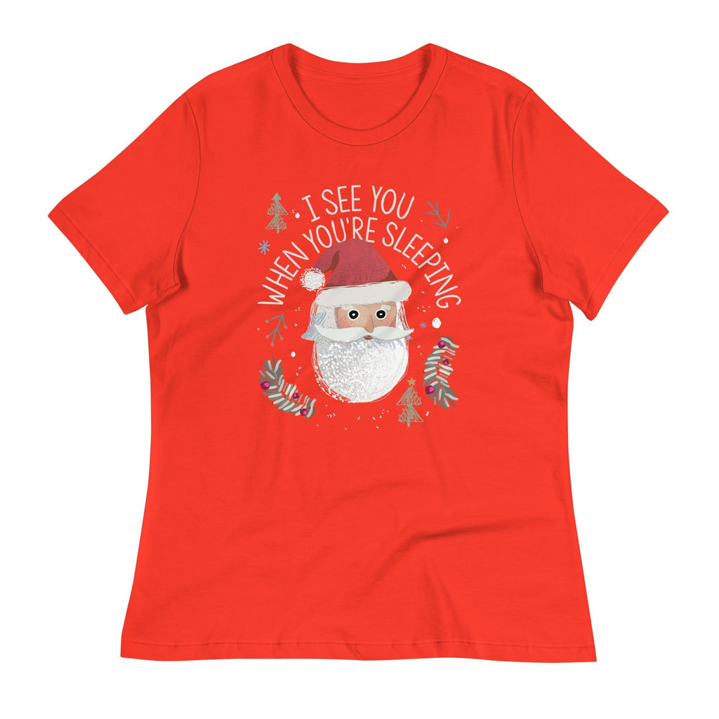 I See You When You're Sleeping Women's Signature Tee Hoodie, Sweatshirt | CoreVibeTees.com (Image 4)