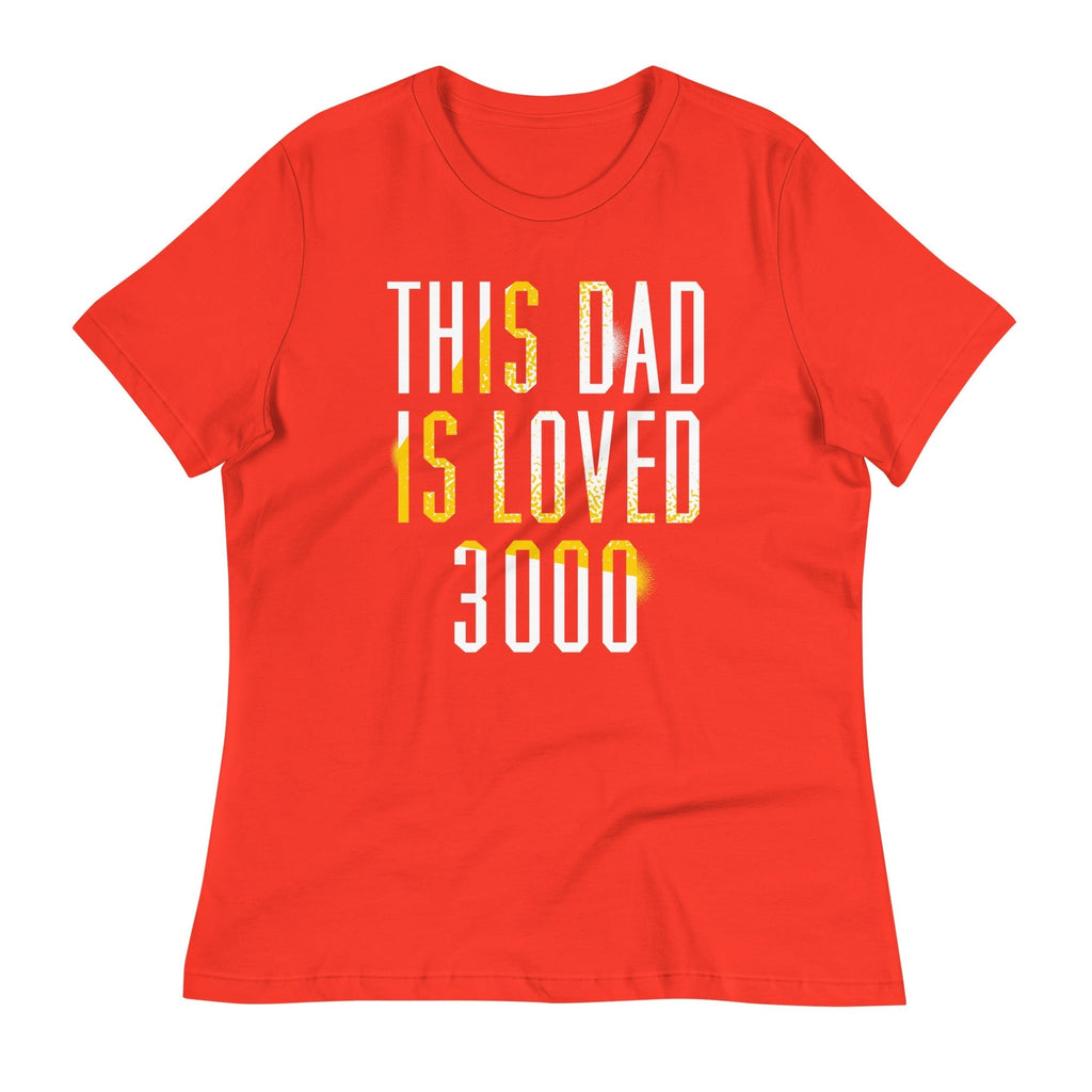 This Dad Is Loved 3000 Women's Signature Tee Hoodie, Sweatshirt | CoreVibeTees.com (Image 4)
