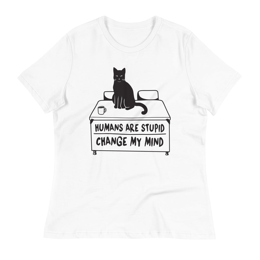 Humans Are Stupid Women's Signature Tee Hoodie, Sweatshirt | CoreVibeTees.com (Image 1)