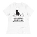 Humans Are Stupid Women's Signature Tee Hoodie, Sweatshirt | CoreVibeTees.com (Image 1)