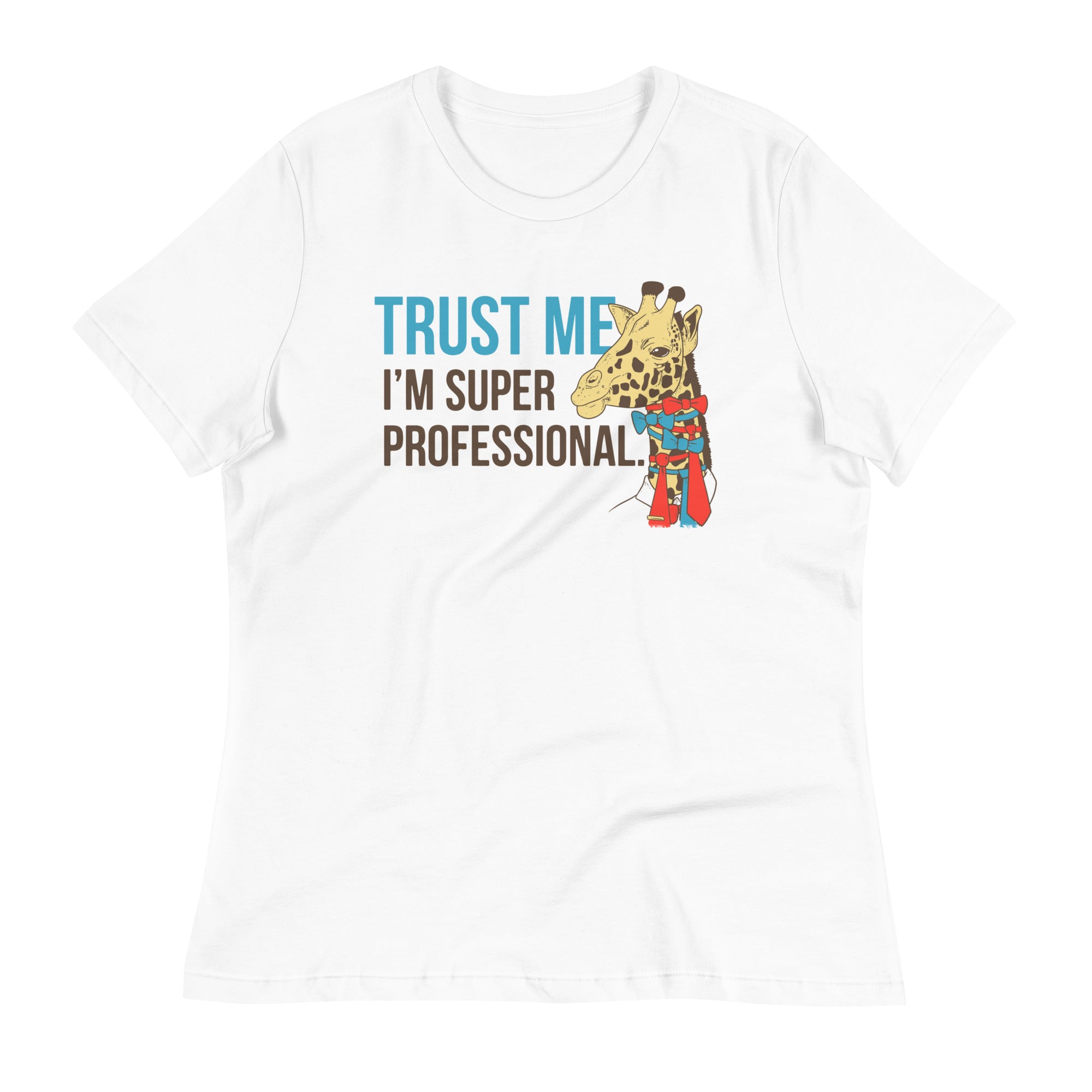 Trust Me I'm Super Professional Women's Signature Tee Hoodie, Sweatshirt | CoreVibeTees.com (Image 3)