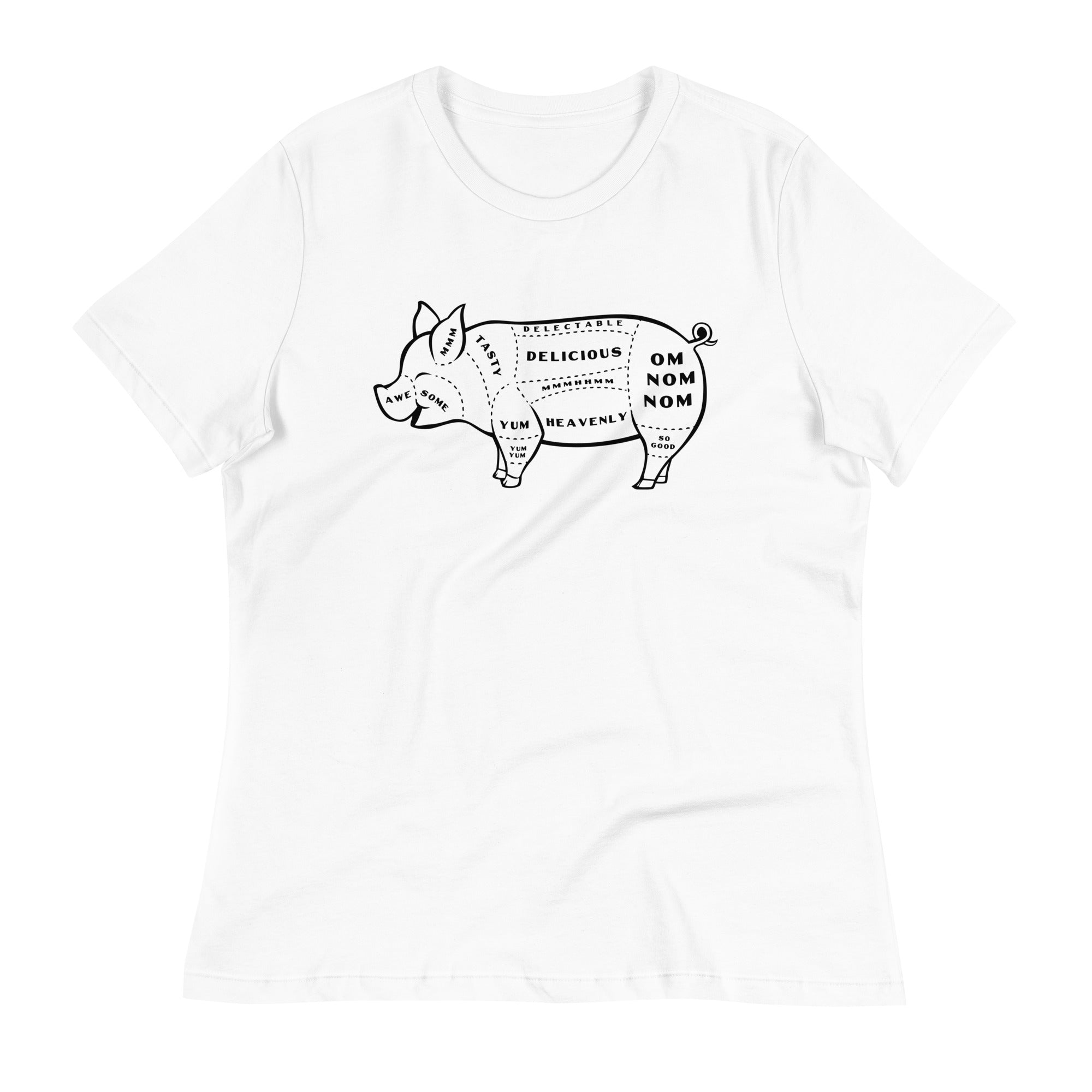 Tasty Pig Cuts Women's Signature Tee Hoodie, Sweatshirt | CoreVibeTees.com (Image 5)