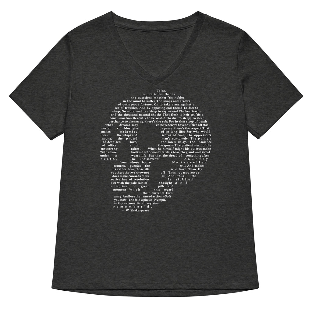 Hamlet Soliloquy Women's V-Neck Tee Hoodie, Sweatshirt | CoreVibeTees.com (Image 3)
