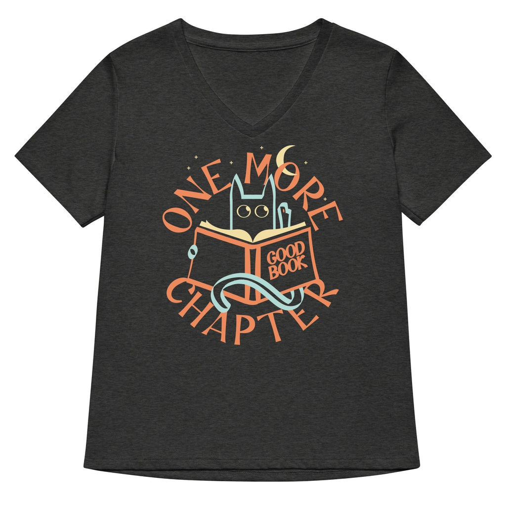 One More Chapter Women's V-Neck Tee Hoodie, Sweatshirt | CoreVibeTees.com (Image 3)