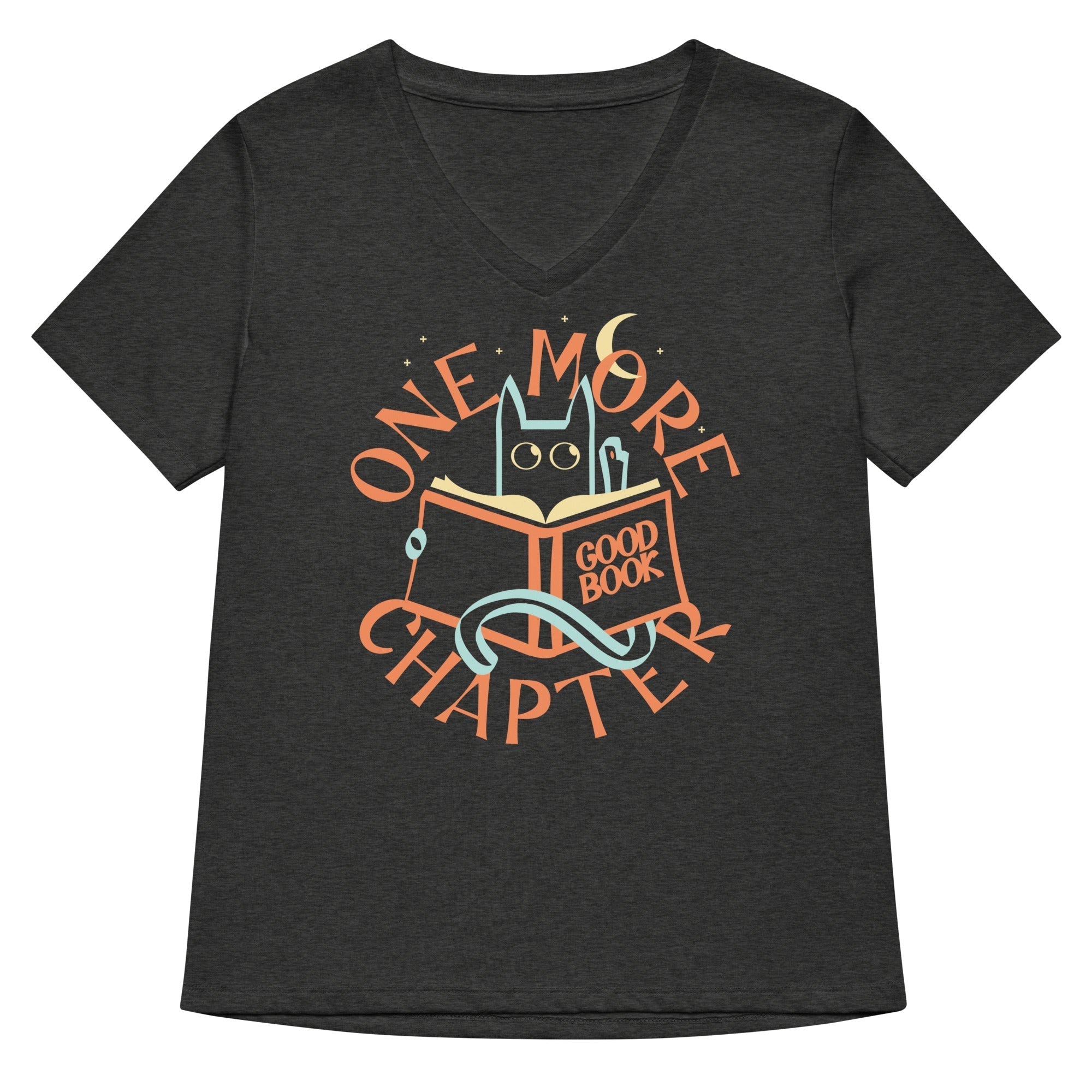 One More Chapter Women's V-Neck Tee Hoodie, Sweatshirt | CoreVibeTees.com (Image 3)