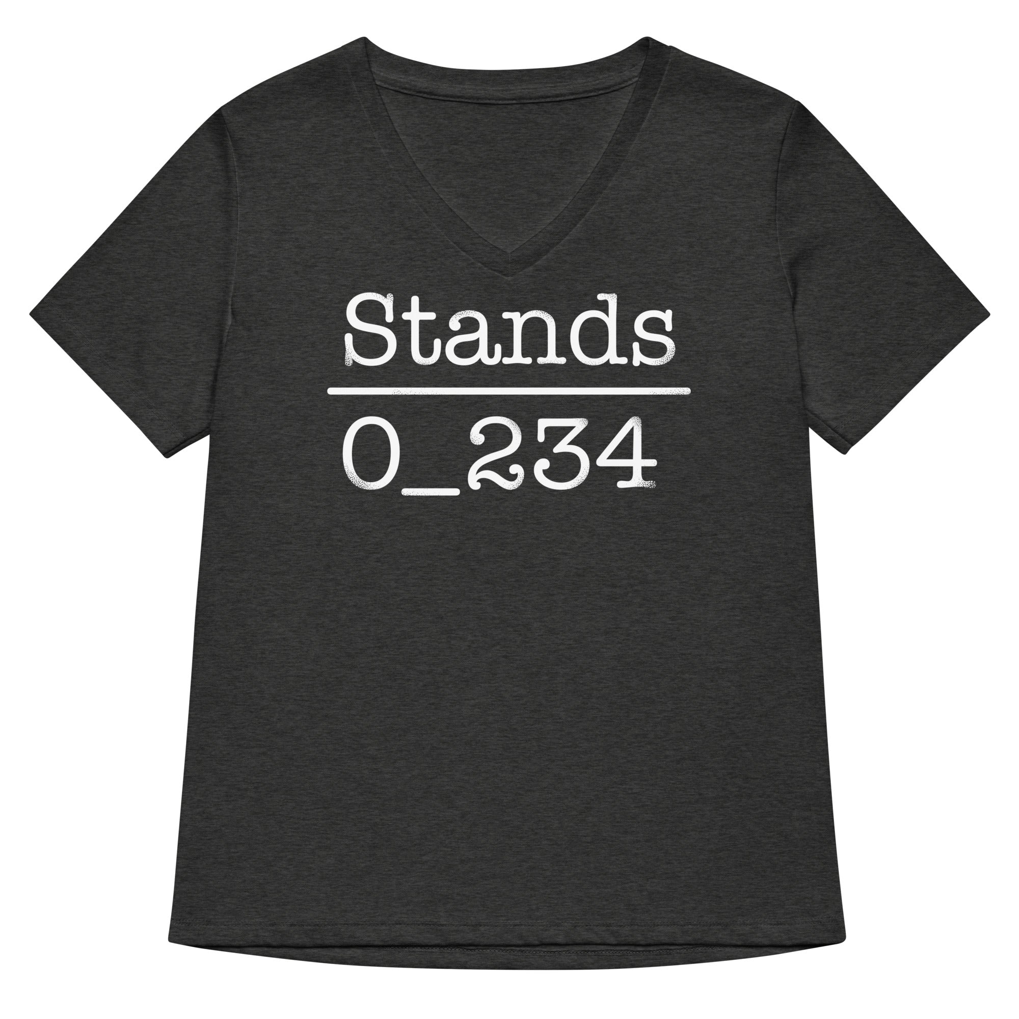 No 1 Under Stands Women's V-Neck Tee Hoodie, Sweatshirt | CoreVibeTees.com (Image 3)