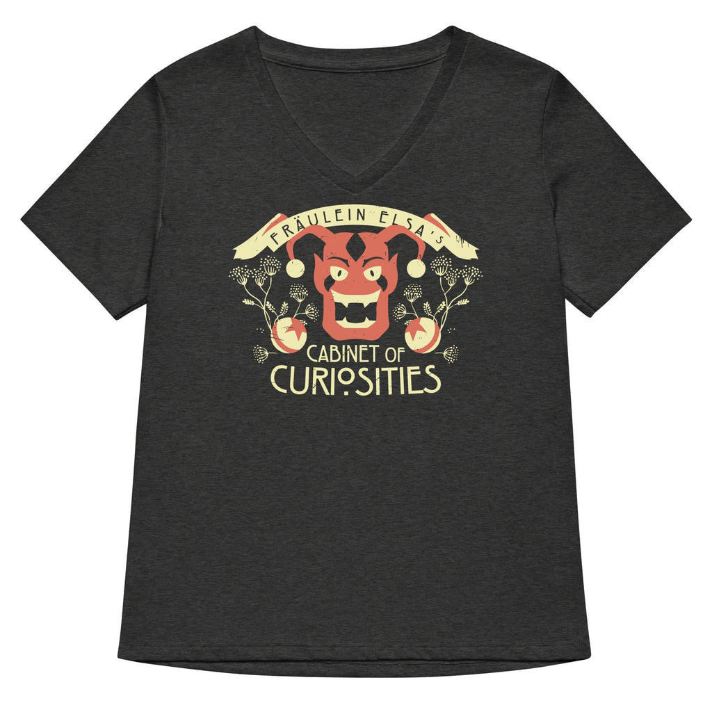 Cabinet Of Curiosities Women's V-Neck Tee Hoodie, Sweatshirt | CoreVibeTees.com (Image 2)