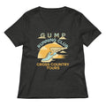 Gump Running Club Women's V-Neck Tee Hoodie, Sweatshirt | CoreVibeTees.com (Image 1)