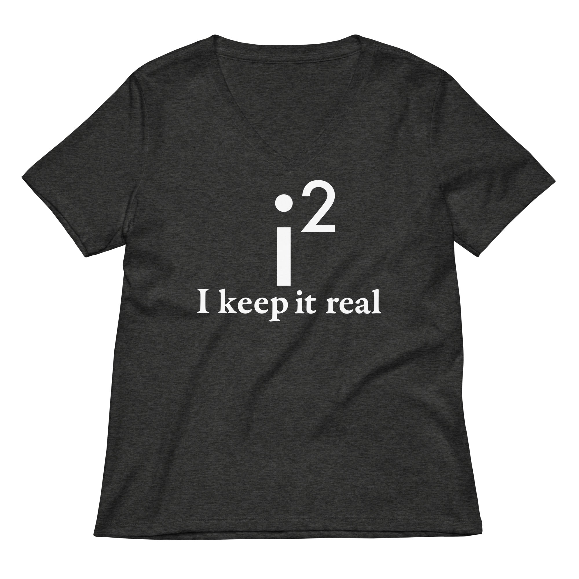 I Keep It Real Women's V-Neck Tee Hoodie, Sweatshirt | CoreVibeTees.com (Image 3)
