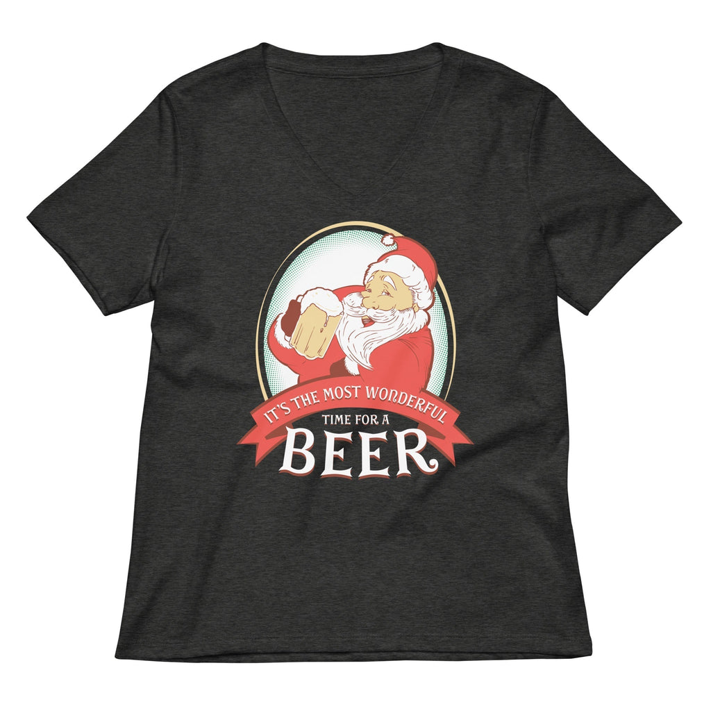 It's the Most Wonderful Time Women's V-Neck Tee Hoodie, Sweatshirt | CoreVibeTees.com (Image 3)