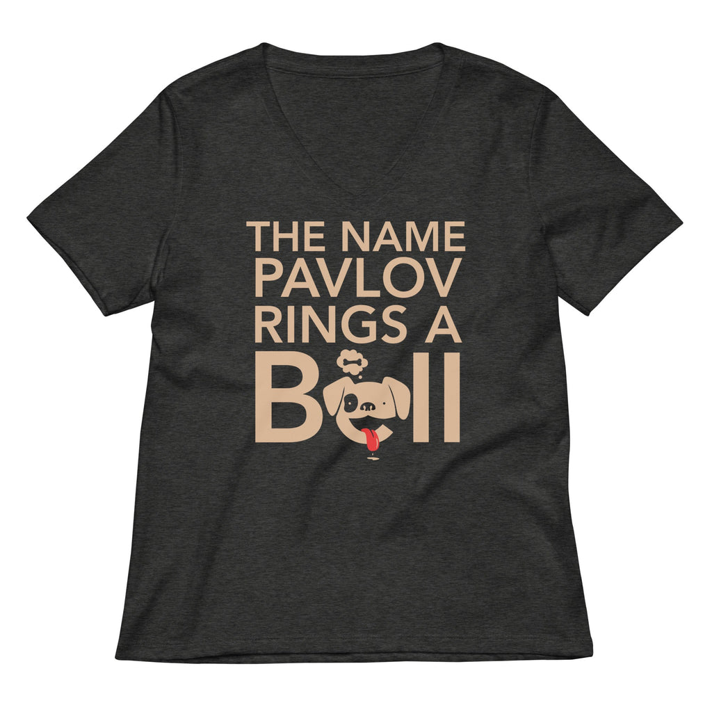 The Name Pavlov Rings A Bell Women's V-Neck Tee Hoodie, Sweatshirt | CoreVibeTees.com (Image 3)
