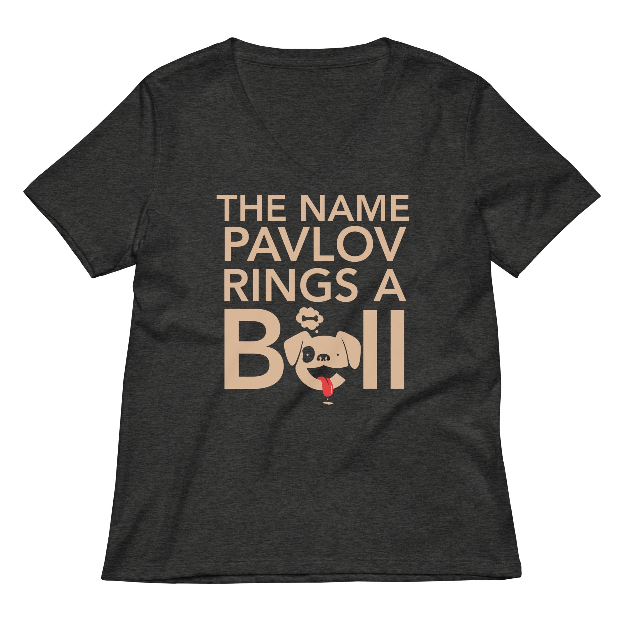 The Name Pavlov Rings A Bell Women's V-Neck Tee Hoodie, Sweatshirt | CoreVibeTees.com (Image 3)