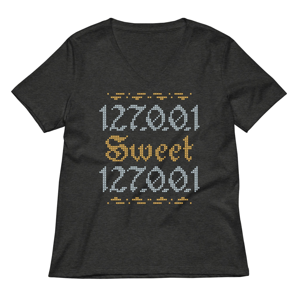 127001 Sweet 127001 Women's V-Neck Tee Hoodie, Sweatshirt | CoreVibeTees.com (Image 3)