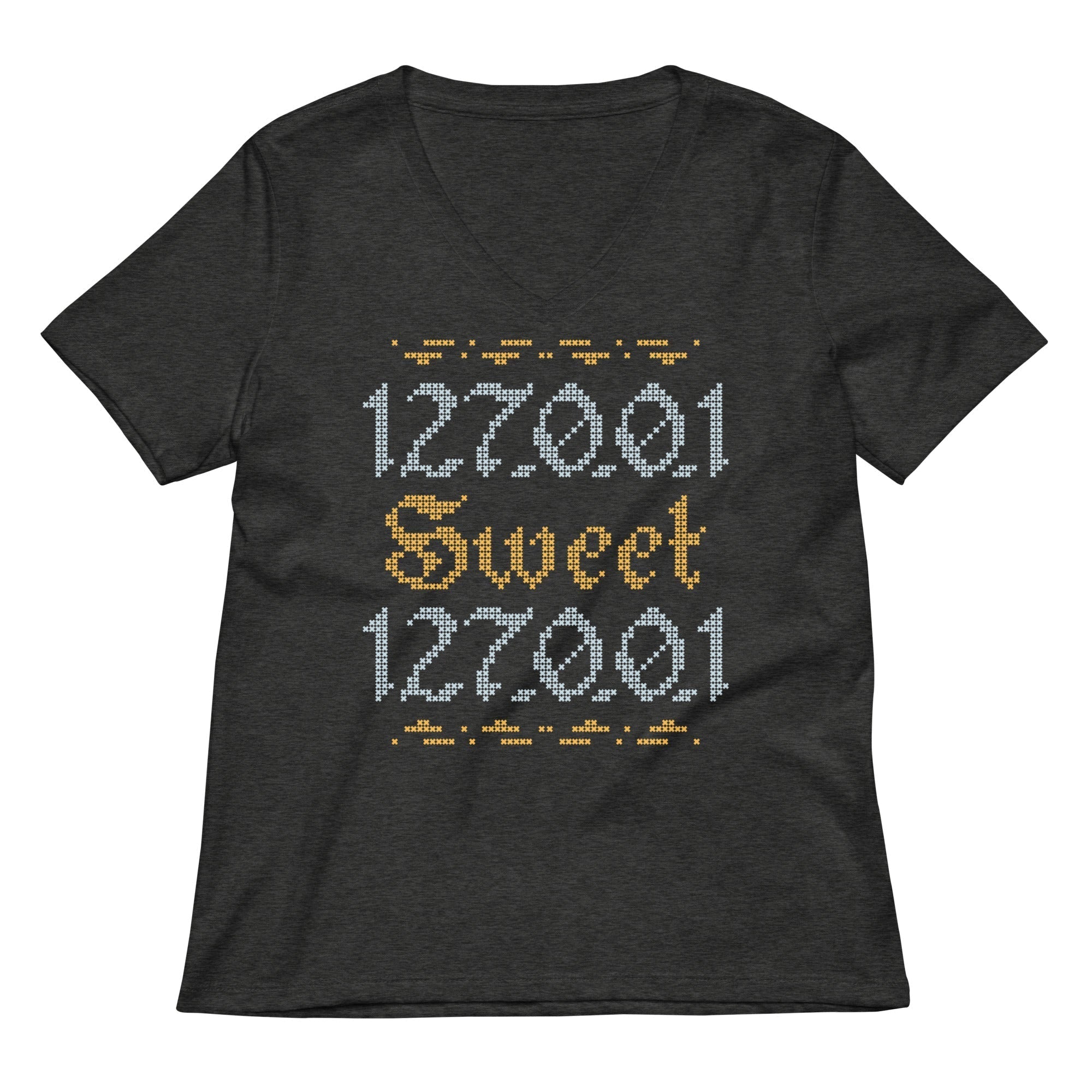 127001 Sweet 127001 Women's V-Neck Tee Hoodie, Sweatshirt | CoreVibeTees.com (Image 3)
