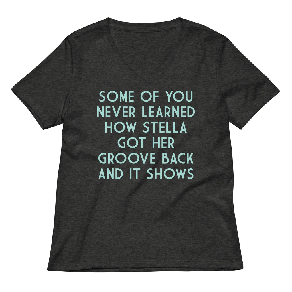 Some Of You Never Learned Women's V-Neck Tee Hoodie, Sweatshirt | CoreVibeTees.com (Image 3)
