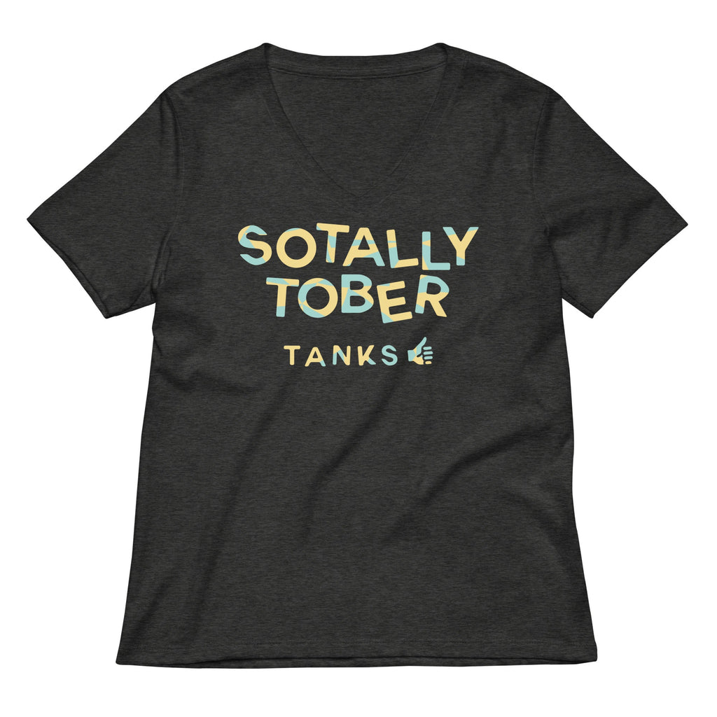 Sotally Tober Women's V-Neck Tee Hoodie, Sweatshirt | CoreVibeTees.com (Image 3)