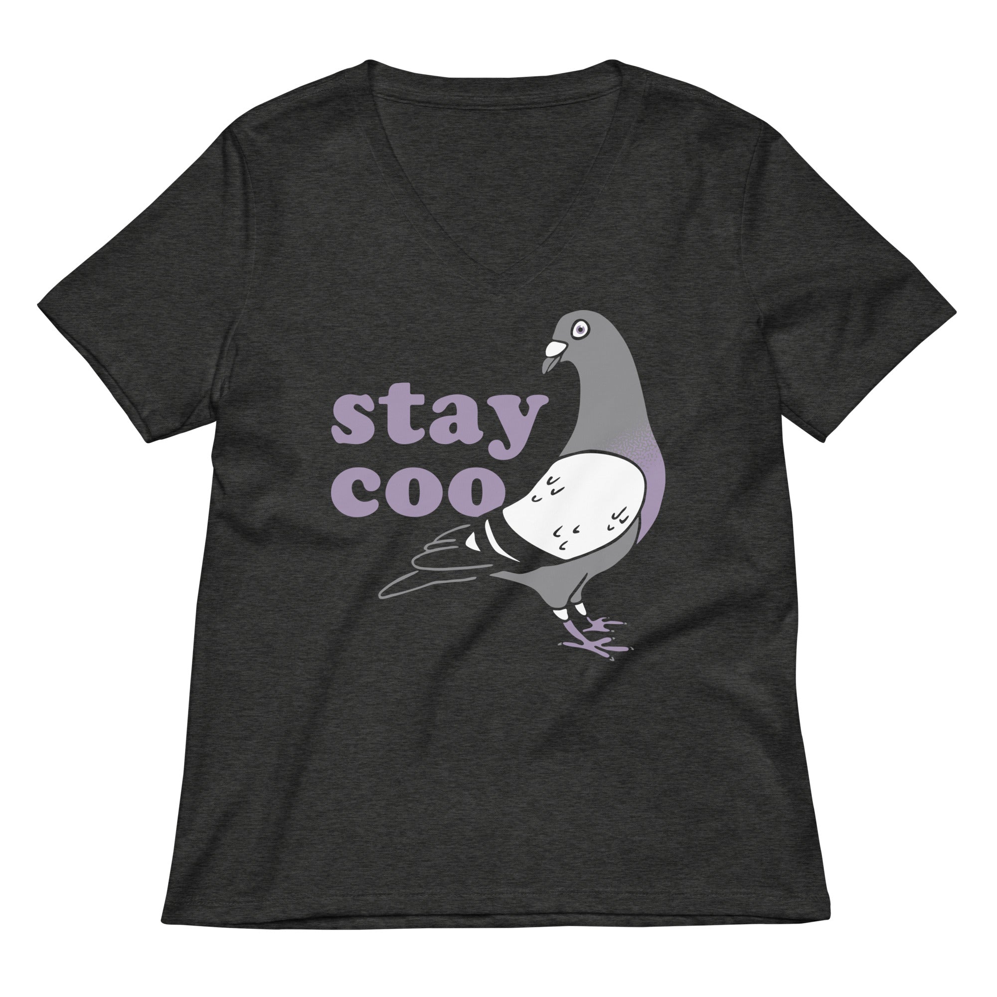 Stay Coo Women's V-Neck Tee Hoodie, Sweatshirt | CoreVibeTees.com (Image 3)