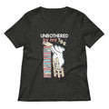 Unbothered By My TBR Women's V-Neck Tee Hoodie, Sweatshirt | CoreVibeTees.com (Image 1)
