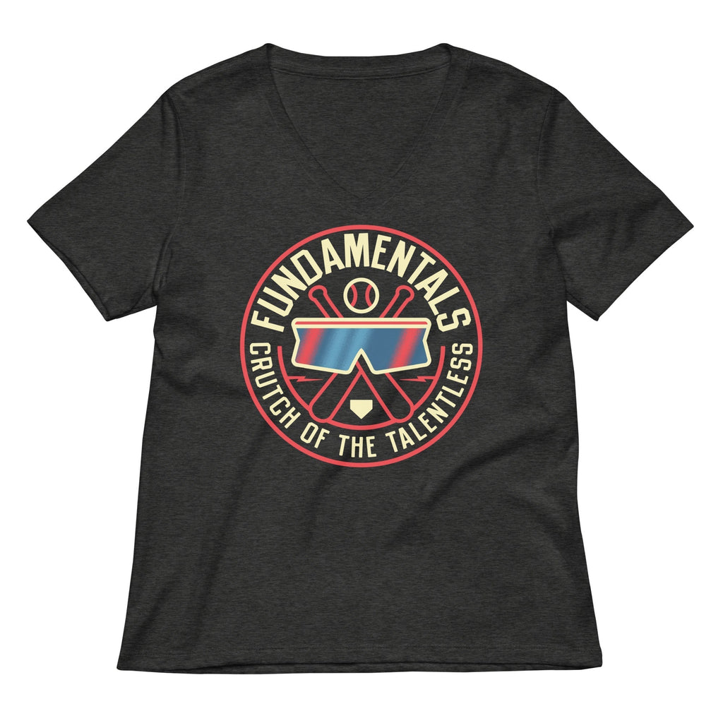 Fundamentals Crutch Of The Talentless Women's V-Neck Tee Hoodie, Sweatshirt | CoreVibeTees.com (Image 3)
