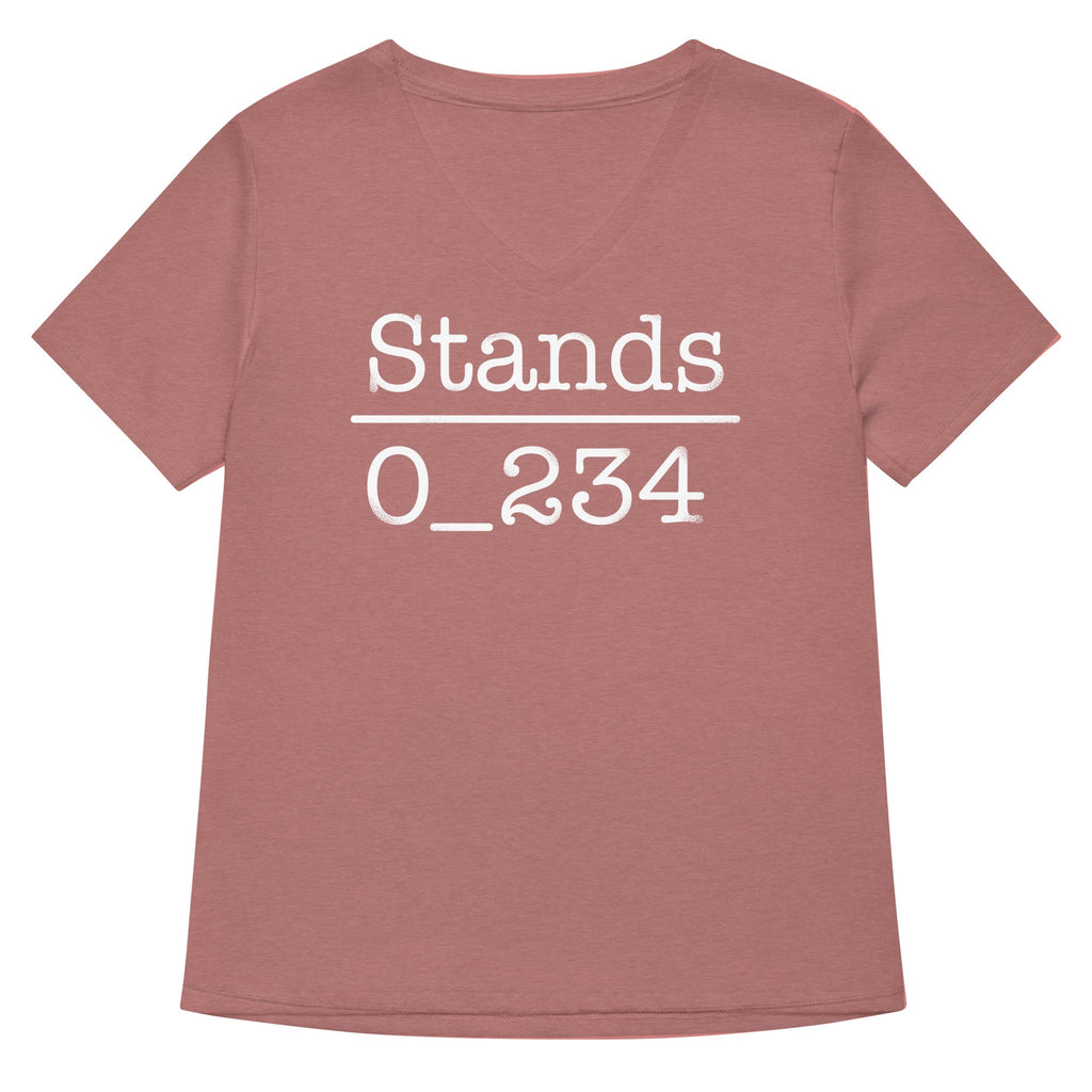 No 1 Under Stands Women's V-Neck Tee Hoodie, Sweatshirt | CoreVibeTees.com (Image 5)