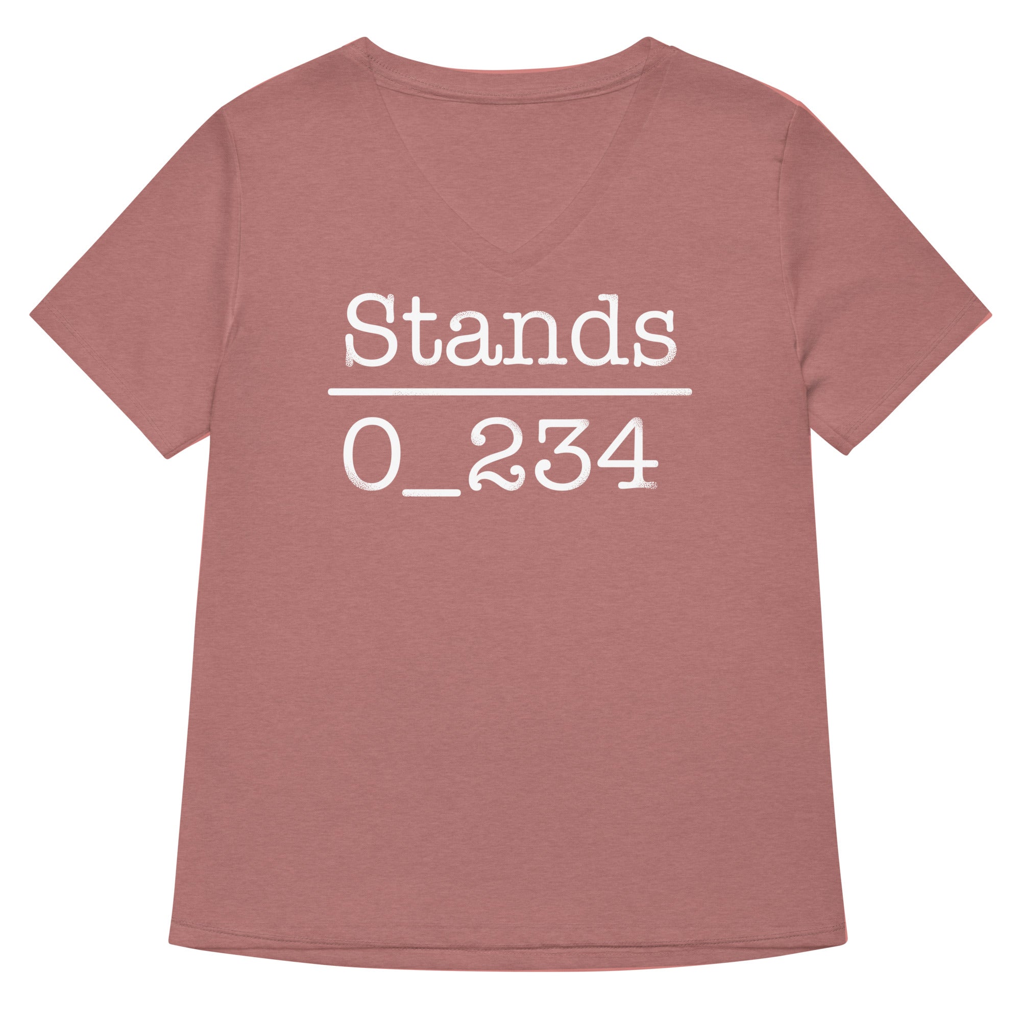 No 1 Under Stands Women's V-Neck Tee Hoodie, Sweatshirt | CoreVibeTees.com (Image 5)