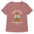 There's A Bear Behind You, 100% Behind You Women's V-Neck Tee Hoodie, Sweatshirt | CoreVibeTees.com (Image 1)