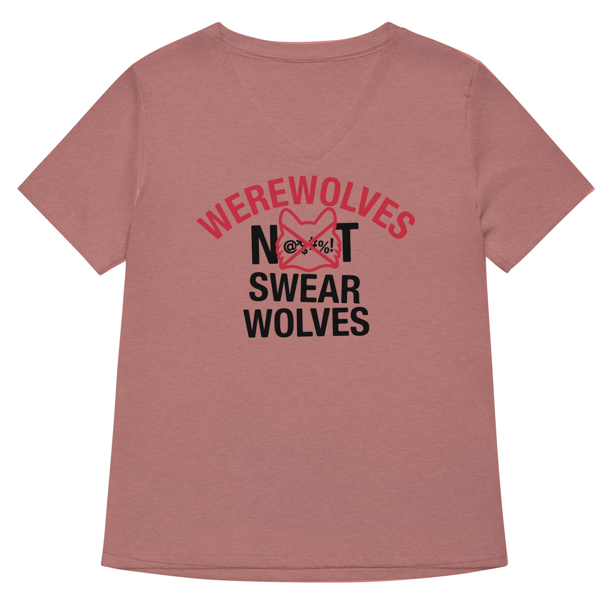 Werewolves Not Swearwolves Women's V-Neck Tee Hoodie, Sweatshirt | CoreVibeTees.com (Image 1)