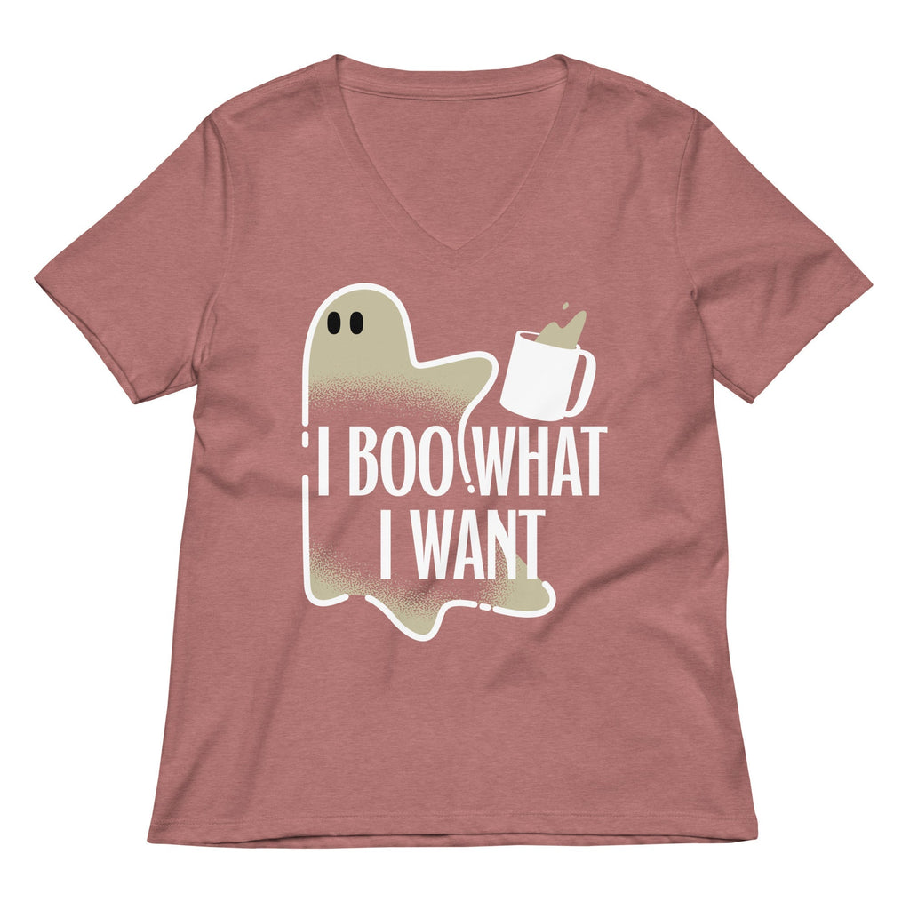 I Boo What I Want Women's V-Neck Tee Hoodie, Sweatshirt | CoreVibeTees.com (Image 5)