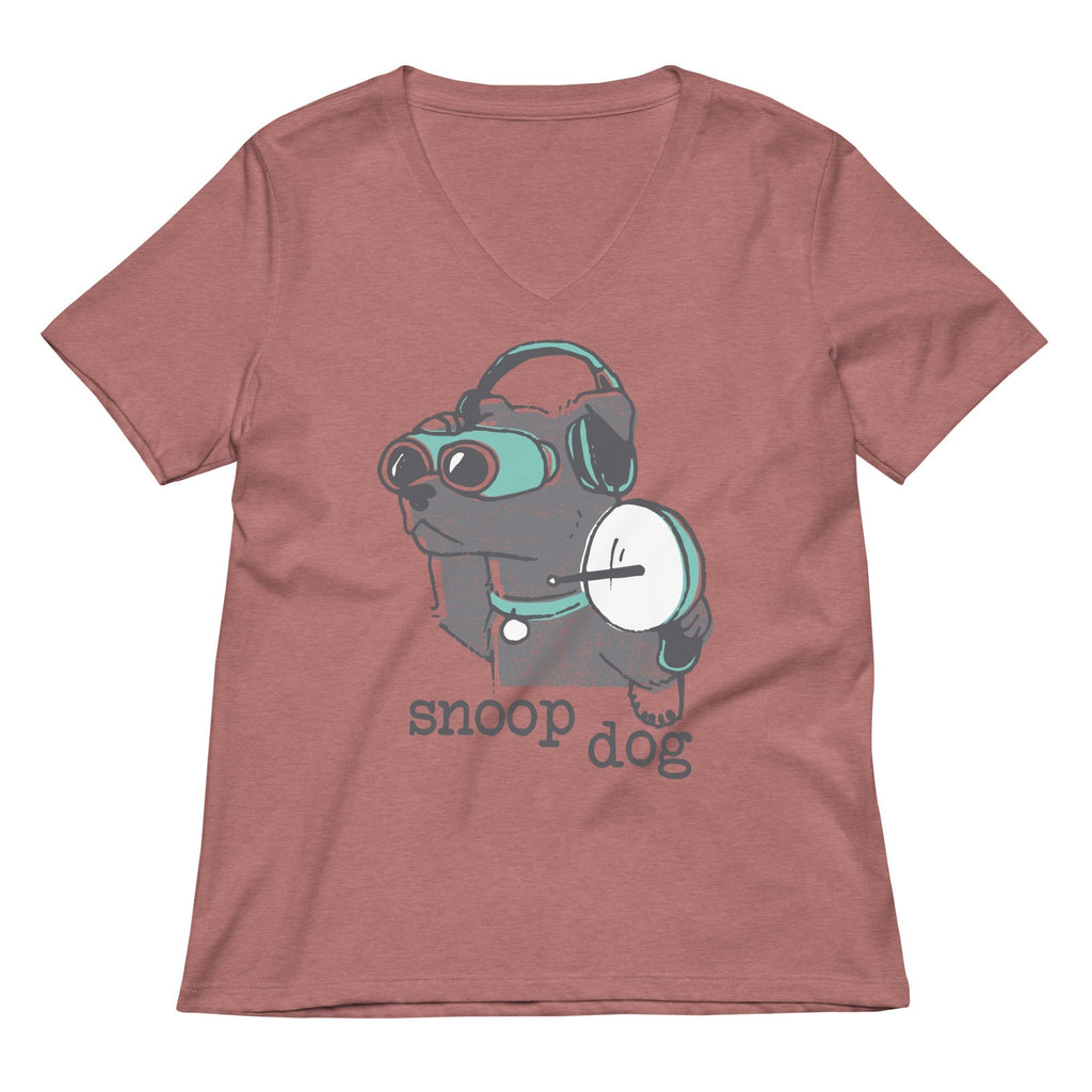 Snoop Dog Women's V-Neck Tee Hoodie, Sweatshirt | CoreVibeTees.com (Image 1)