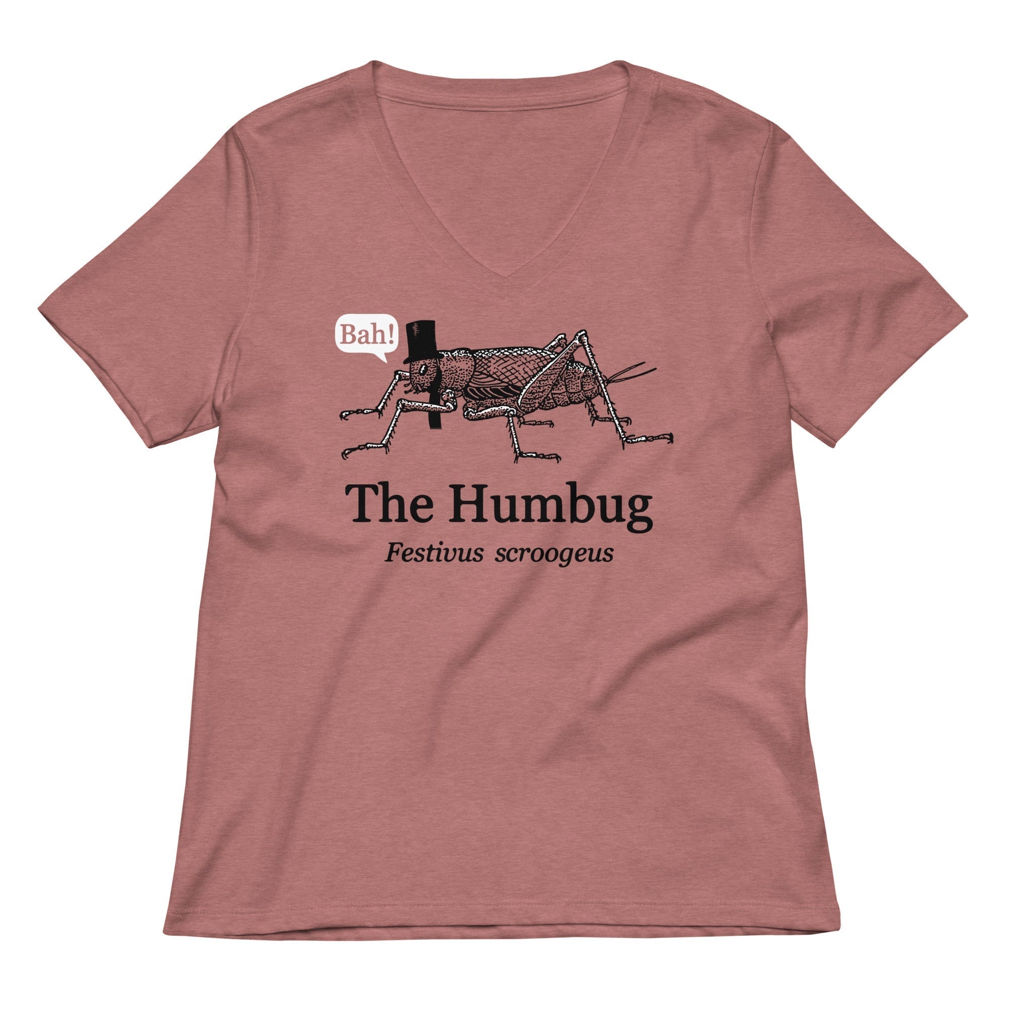 The Humbug Women's V-Neck Tee Hoodie, Sweatshirt | CoreVibeTees.com (Image 2)