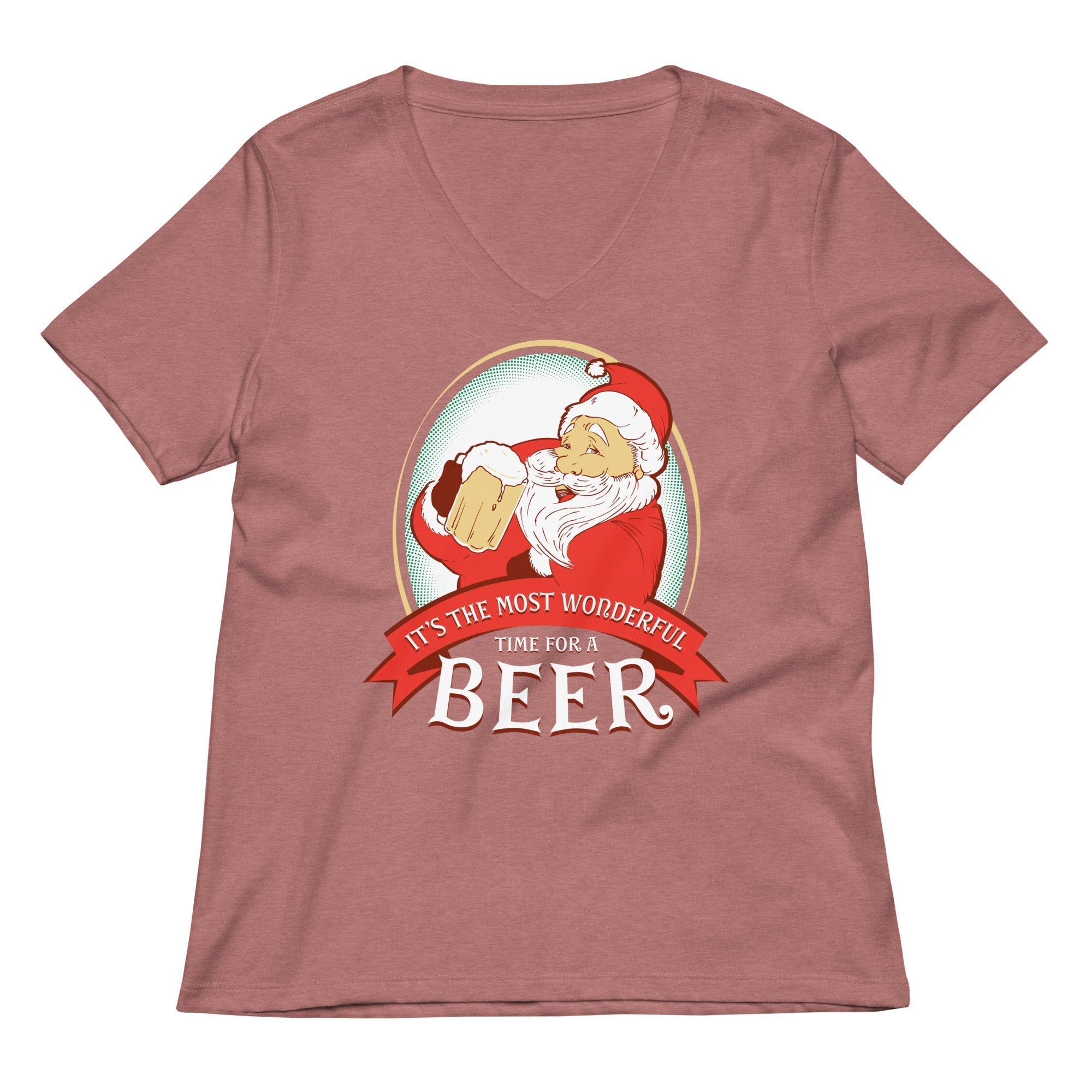 It's the Most Wonderful Time Women's V-Neck Tee Hoodie, Sweatshirt | CoreVibeTees.com (Image 5)