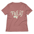 Fa LaLaLaLaLaLaLaLa Women's V-Neck Tee Hoodie, Sweatshirt | CoreVibeTees.com (Image 1)