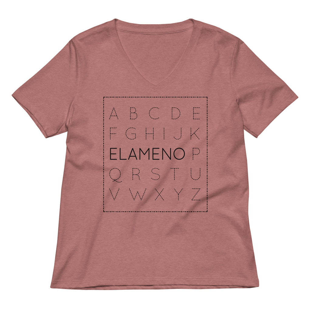 Elameno Women's V-Neck Tee Hoodie, Sweatshirt | CoreVibeTees.com (Image 2)