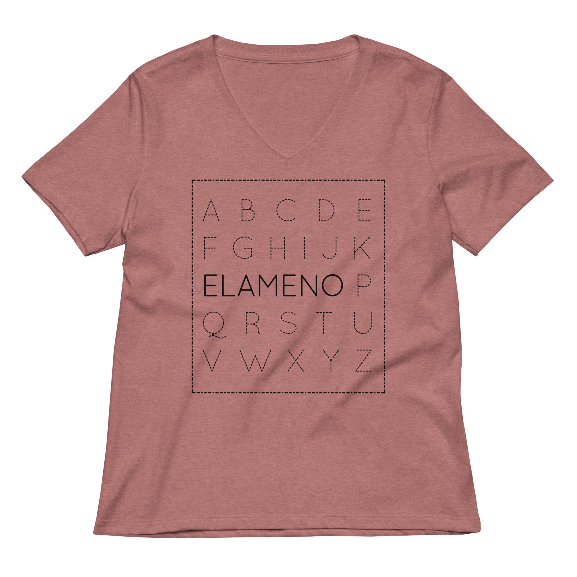 Elameno Women's V-Neck Tee Hoodie, Sweatshirt | CoreVibeTees.com (Image 2)