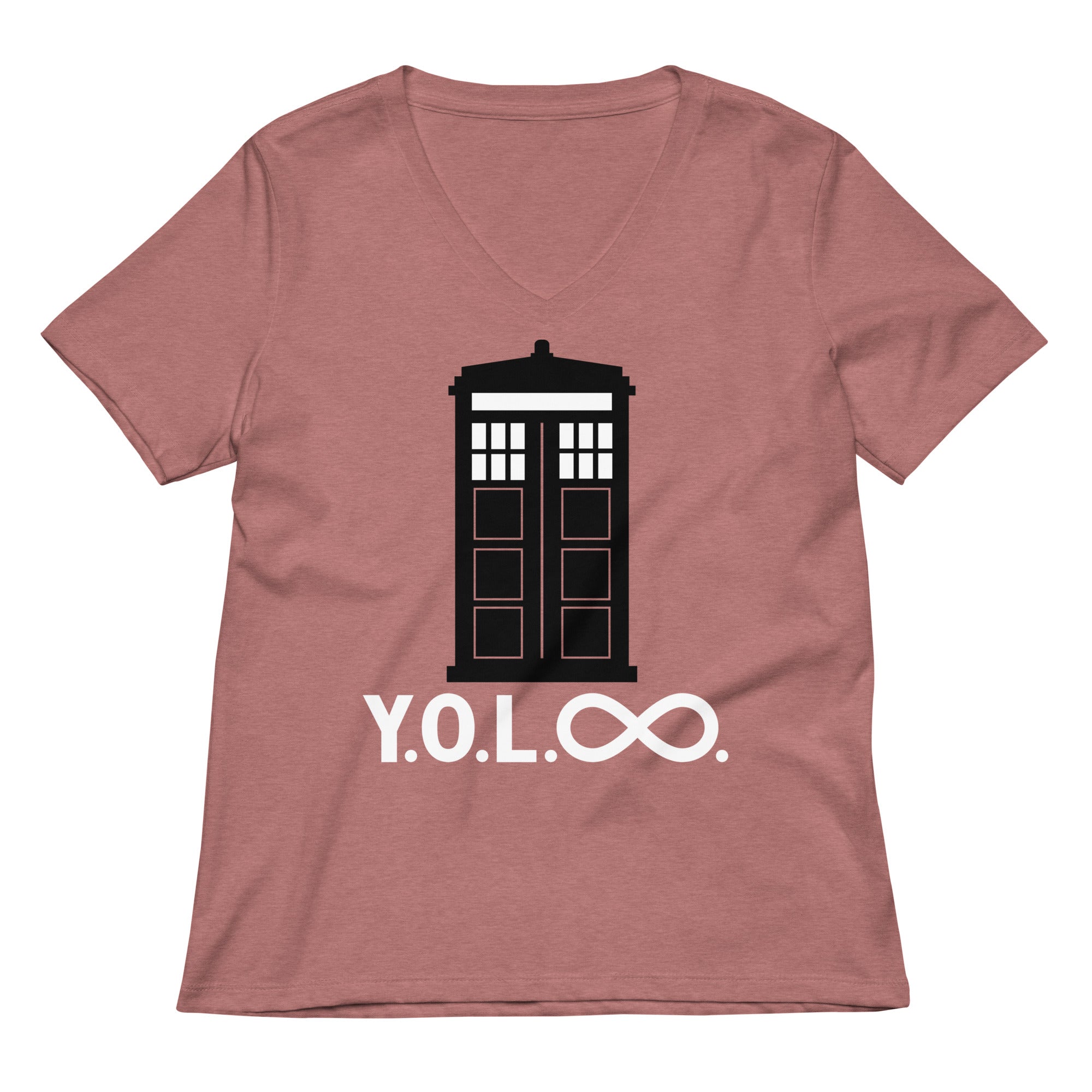 YOL Infinity Women's V-Neck Tee Hoodie, Sweatshirt | CoreVibeTees.com (Image 2)