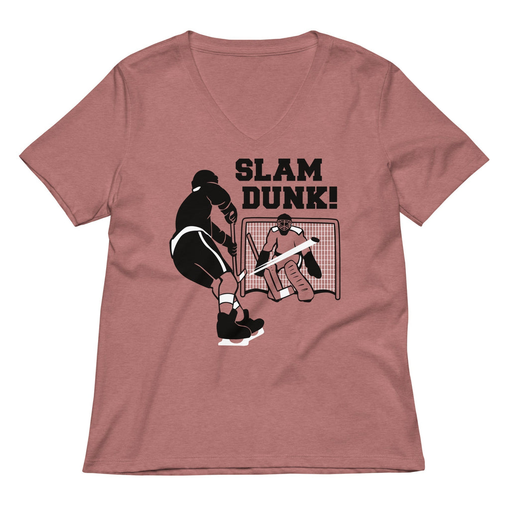 Slam Dunk! Women's V-Neck Tee Hoodie, Sweatshirt | CoreVibeTees.com (Image 1)