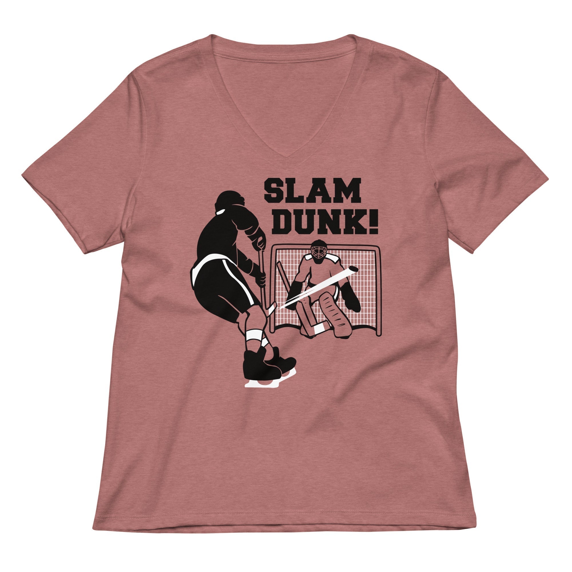 Slam Dunk! Women's V-Neck Tee Hoodie, Sweatshirt | CoreVibeTees.com (Image 1)