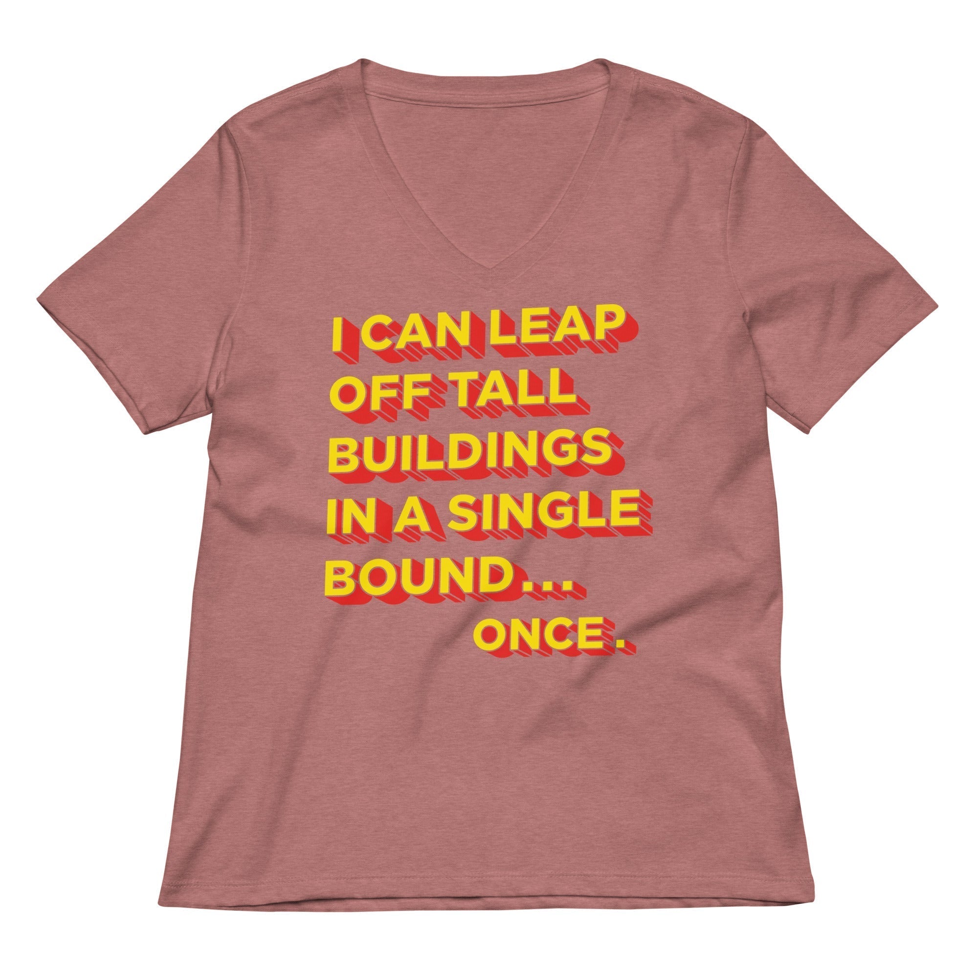 Tall Buildings In A Single Bound Women's V-Neck Tee Hoodie, Sweatshirt | CoreVibeTees.com (Image 4)