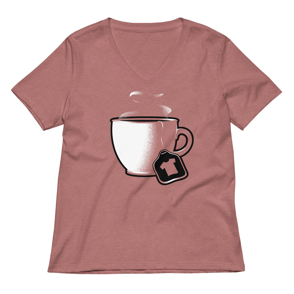 Tea Shirt Women's V-Neck Tee Hoodie, Sweatshirt | CoreVibeTees.com (Image 2)