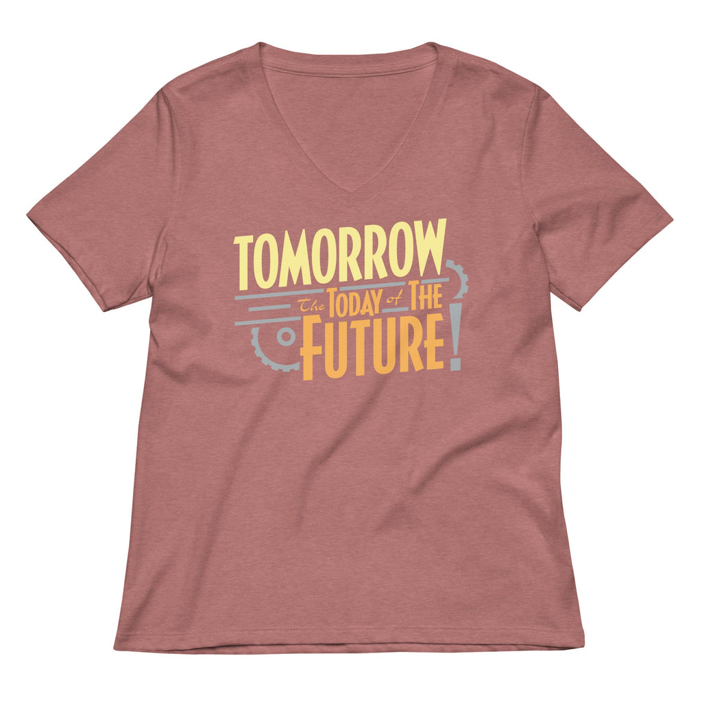 Tomorrow, The Today Of The Future Women's V-Neck Tee Hoodie, Sweatshirt | CoreVibeTees.com (Image 5)