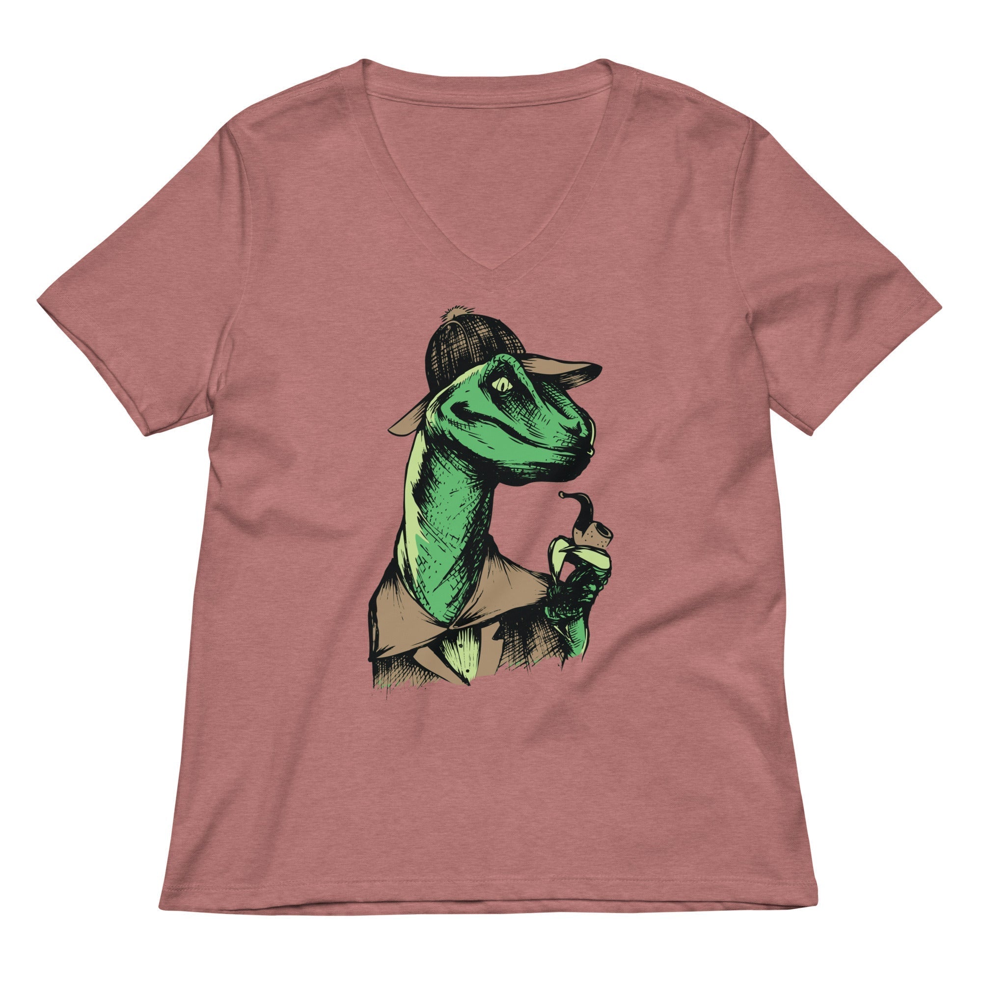 Velociholmes Women's V-Neck Tee Hoodie, Sweatshirt | CoreVibeTees.com (Image 2)