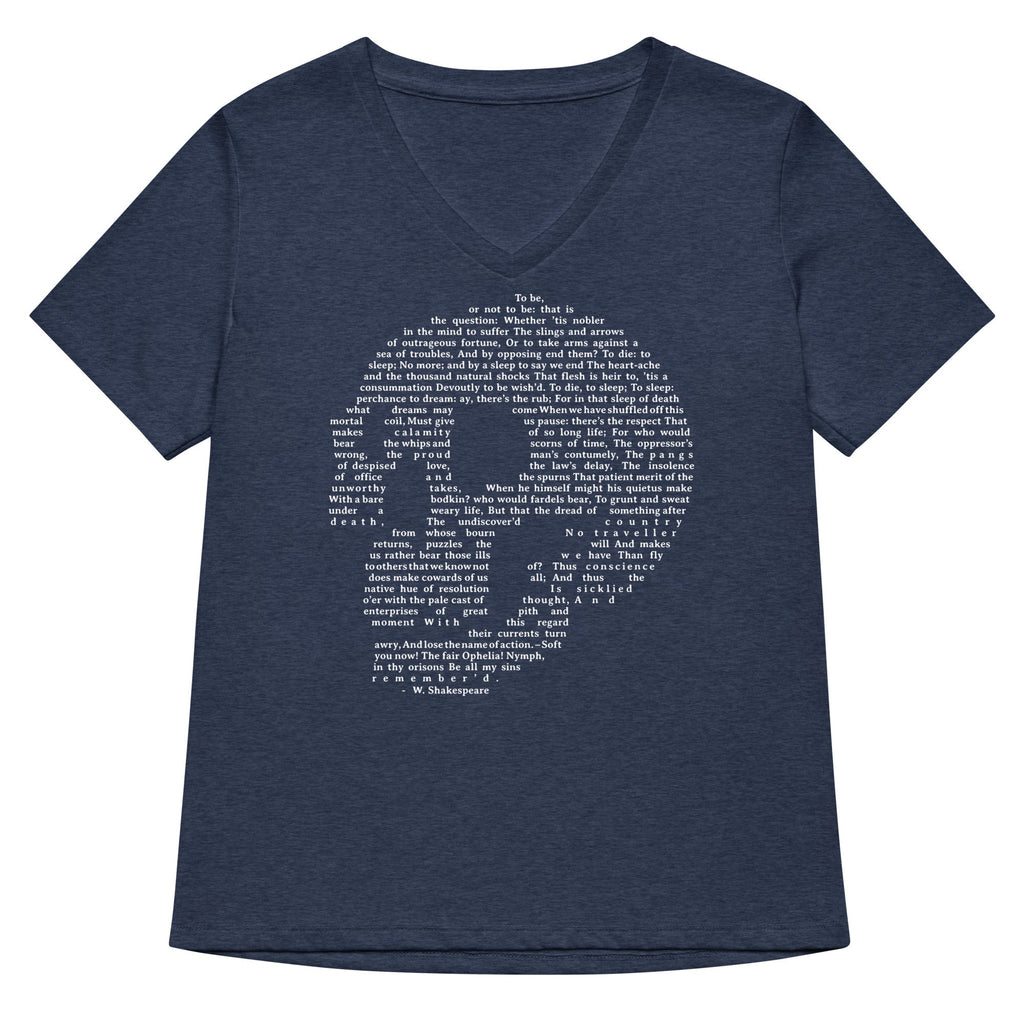 Hamlet Soliloquy Women's V-Neck Tee Hoodie, Sweatshirt | CoreVibeTees.com (Image 2)