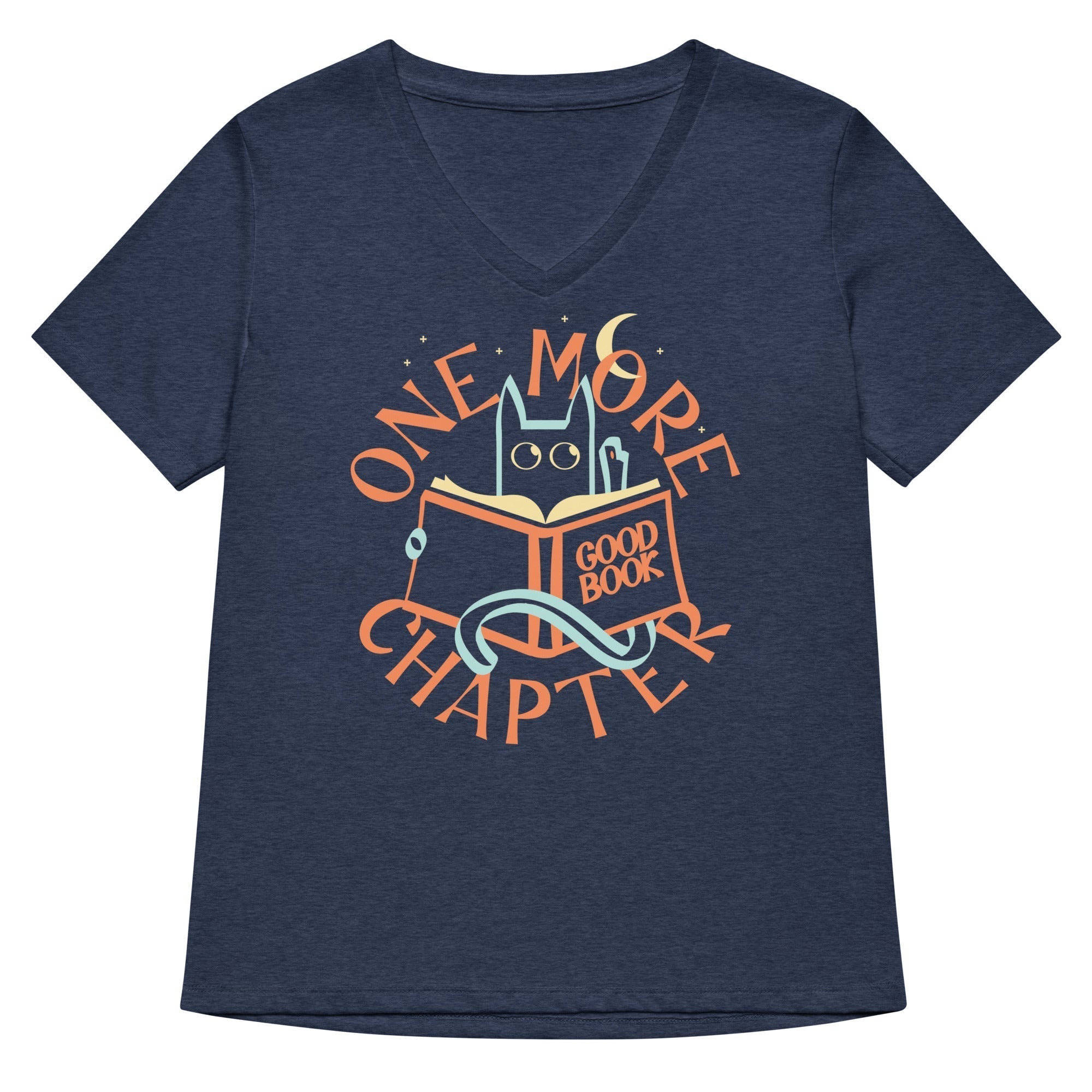 One More Chapter Women's V-Neck Tee Hoodie, Sweatshirt | CoreVibeTees.com (Image 2)