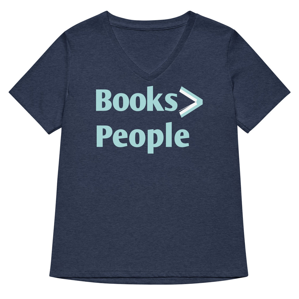 Books>People Women's V-Neck Tee Hoodie, Sweatshirt | CoreVibeTees.com (Image 1)