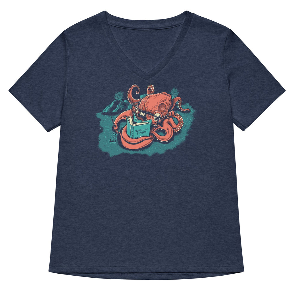 Octonerd Women's V-Neck Tee Hoodie, Sweatshirt | CoreVibeTees.com (Image 2)