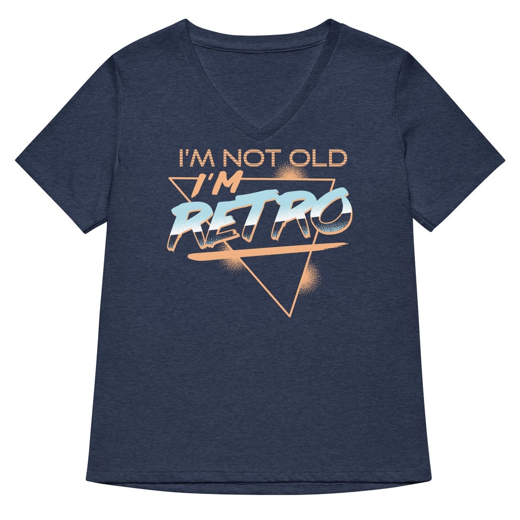 I'm Not Old I'm Retro Women's V-Neck Tee Hoodie, Sweatshirt | CoreVibeTees.com (Image 2)