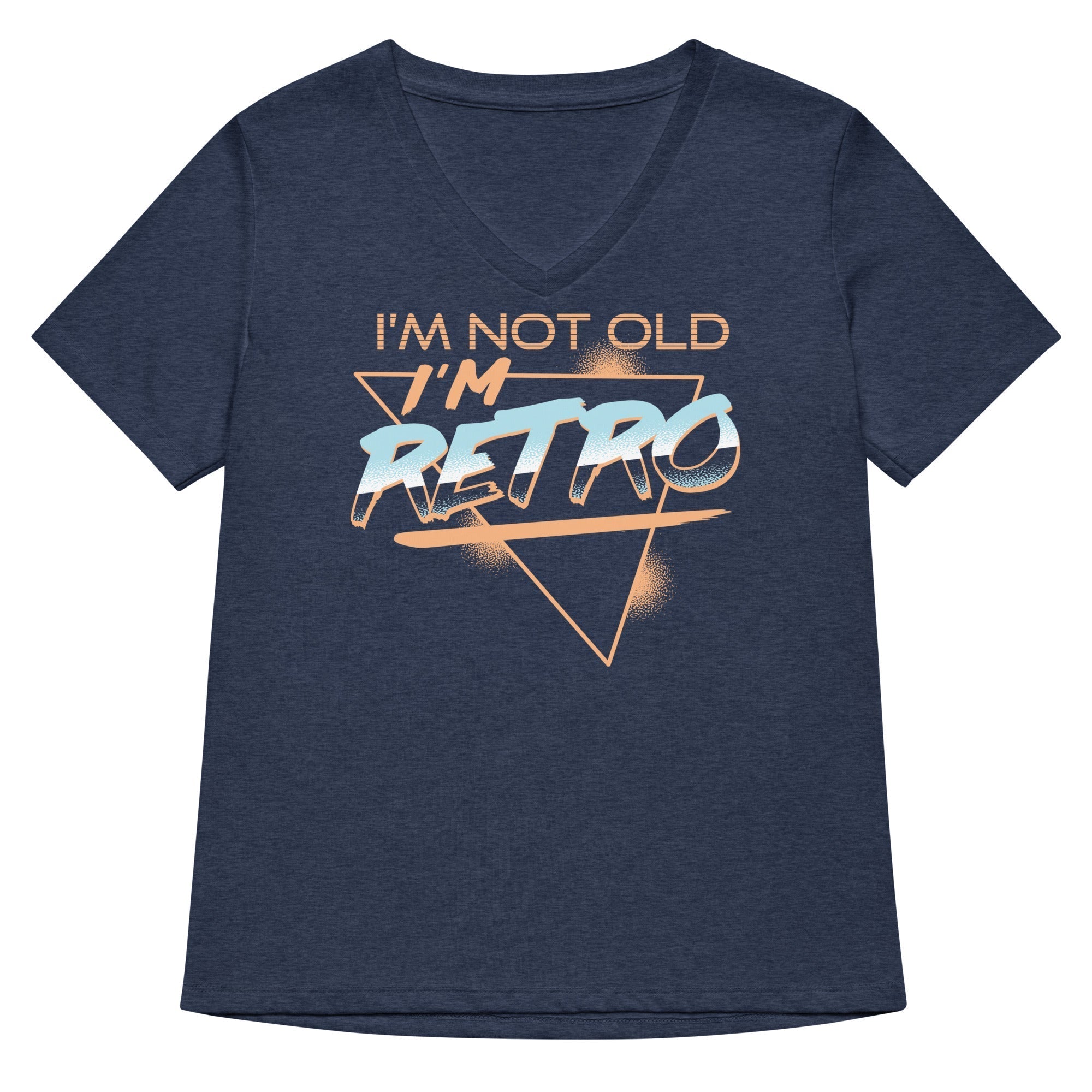 I'm Not Old I'm Retro Women's V-Neck Tee Hoodie, Sweatshirt | CoreVibeTees.com (Image 2)
